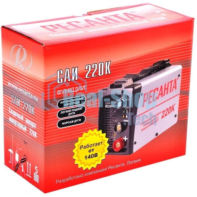 Сварочный аппарат компакт Ресанта САИ 220К 65/37