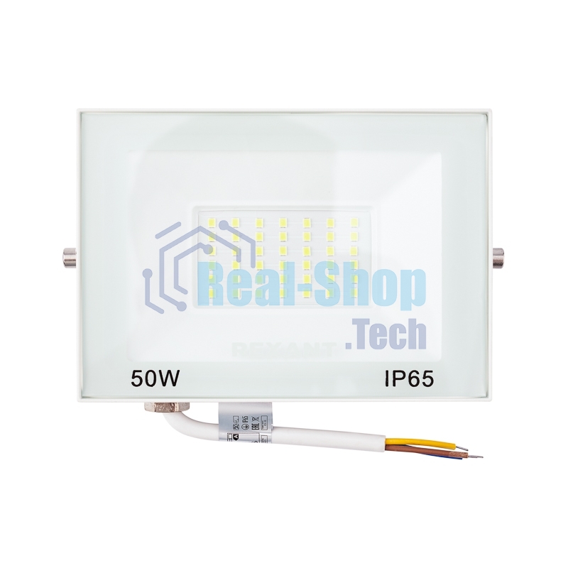 Прожектор Rexant СДО 50 Вт 4000 Лм 5000 K белый корпус