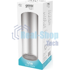 Светильник Gauss Overhead HD006 потолоч. 4100K цв.св.:белый серебристый