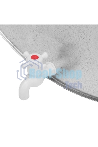 Умывальник Россия оцинкованный,20л с краном и крышкой67551