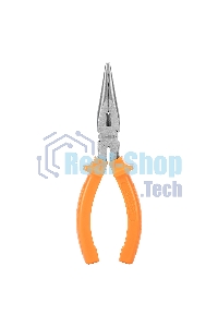 Длинногубцы Sparta Classic, 160 мм, прямые шлифованные, пластмассовые рукоятки