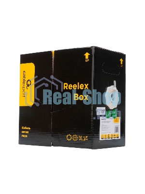 Кабель Cablexpert FPC-5004E-SOL/100, FTP indoor 4x2x0.48, CCA, кат.5е, однож., 100м, box, серый