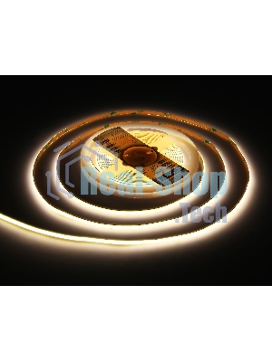 Светодиодная лента Ambrella light GS4612 COB 400Led/10W m/ 24V IP20 4500K/ 5m*5mm*2.1mm (2 конт.)