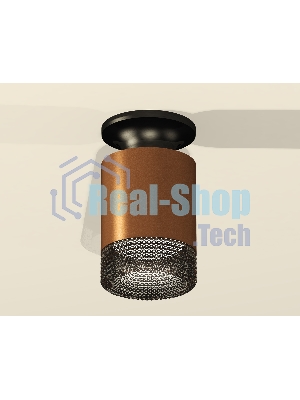 Светильник Ambrella Light XS6304112 SCF/PBK/BK кофе песок/черный полированный/тонированный MR16 GU5.3 (N6902, C6304, N6151)