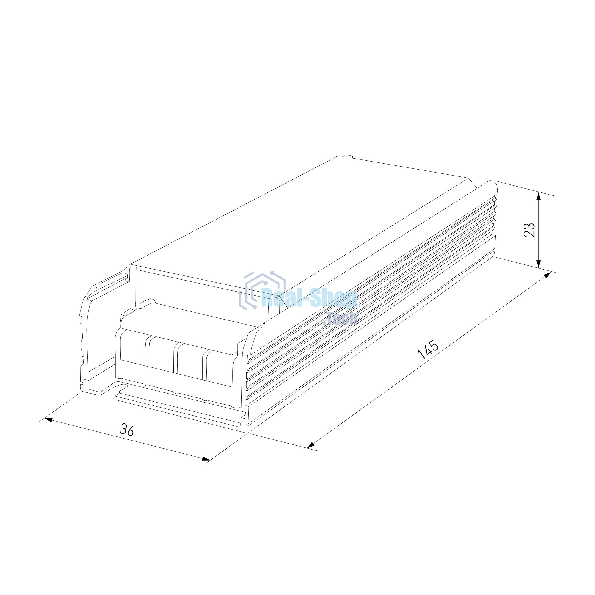 Блок питания 60W 24V IP00 95047/00