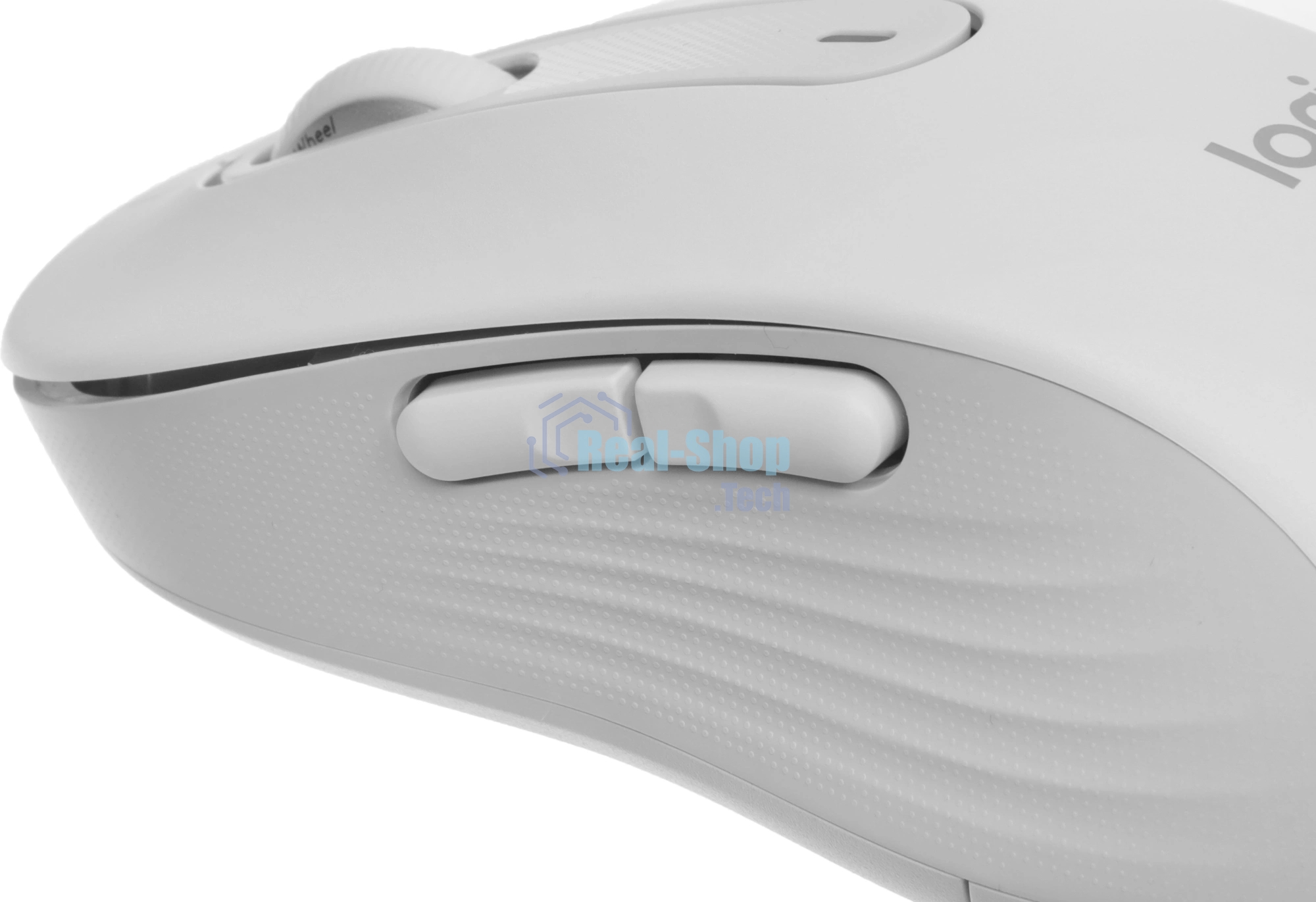 Мышь беспроводная Logitech Signature M650 L белый, 4000 dpi, радиоканал, Bluetooth, USB, кнопки - 5