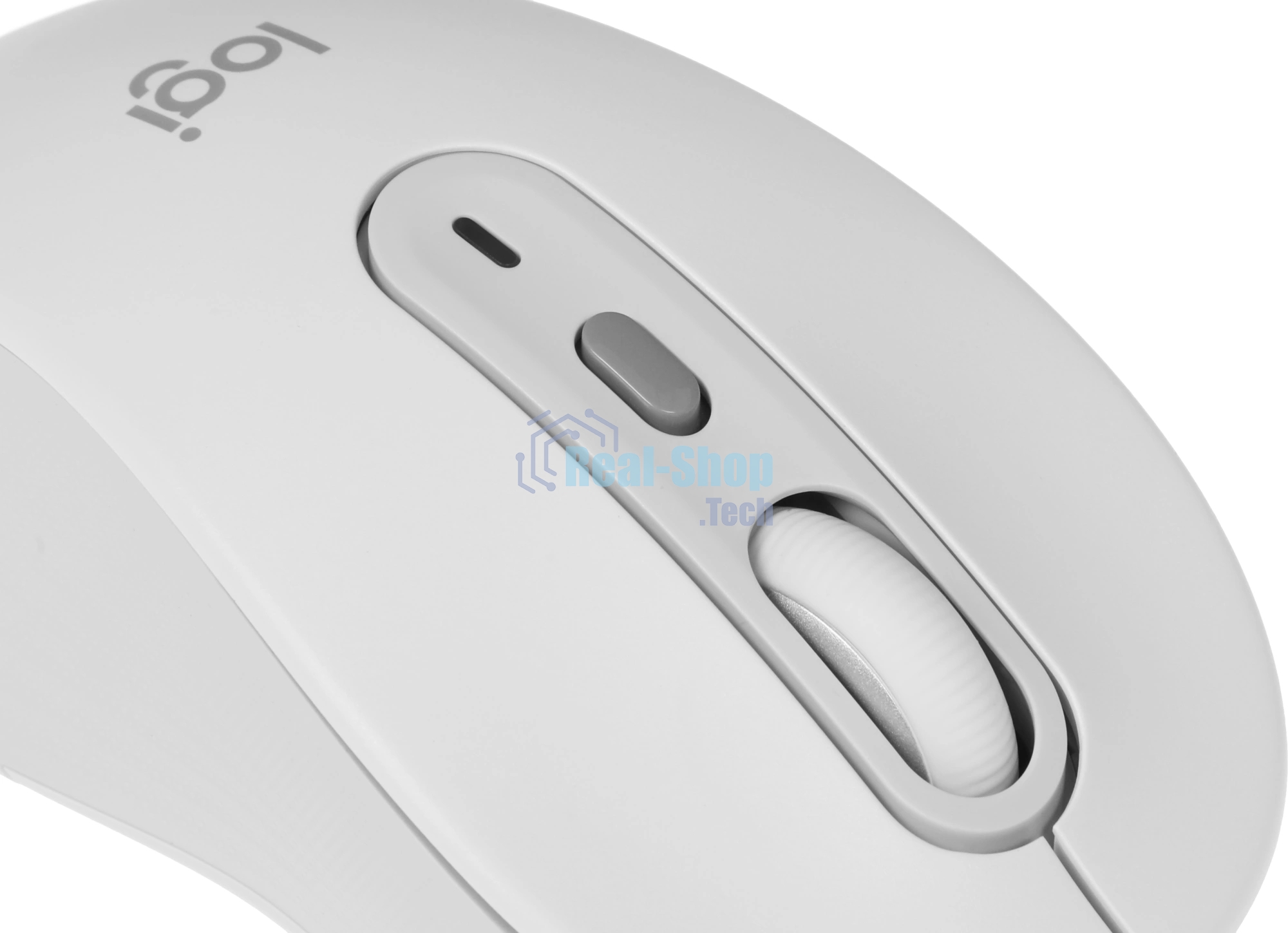 Мышь беспроводная Logitech M750 белый, 4000 dpi, радиоканал, Bluetooth, USB, кнопки - 5