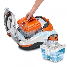 Моющий пылесос Thomas DryBOX + AquaBOX Cat&Dog белый/оранжевый, 325/1700Вт, уборка сухая, пылесборник контейнер 2.6 л
