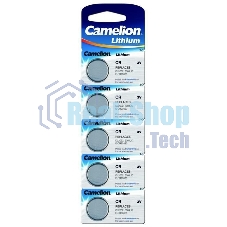 Элемент питания литиевый Camelion CR CR2025 BL-5 (блист.5шт)