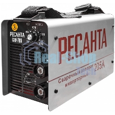Сварочный аппарат Ресанта САИ205 инвертор ММА DC 7.3кВт