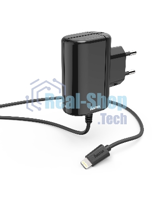 Сетевое зар./устр. Hama H-183267 1A для Apple черный (00183267)