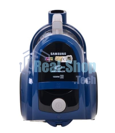 Пылесос Samsung VCC4520S36 синий/черный, 350/1600 Вт, уборка сухая, пылесборник контейнер 1.3 л