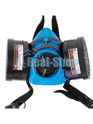 Полумаска изолирующая ИСТОК-300/400 со сменными комбинированными фильтрами А1Р1 Россия