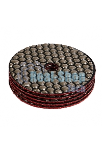 Алмазный гибкий шлифовальный круг Matrix, 100 мм, P 200, сухое шлифование, 5шт.