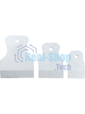 Набор шпателей Matrix 40-60-80 мм, белая резина,3 шт.