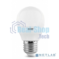 Лампа светодиодная LED Gauss Elementary Шар 10W E27 920lm 4100K 1/10/100 0