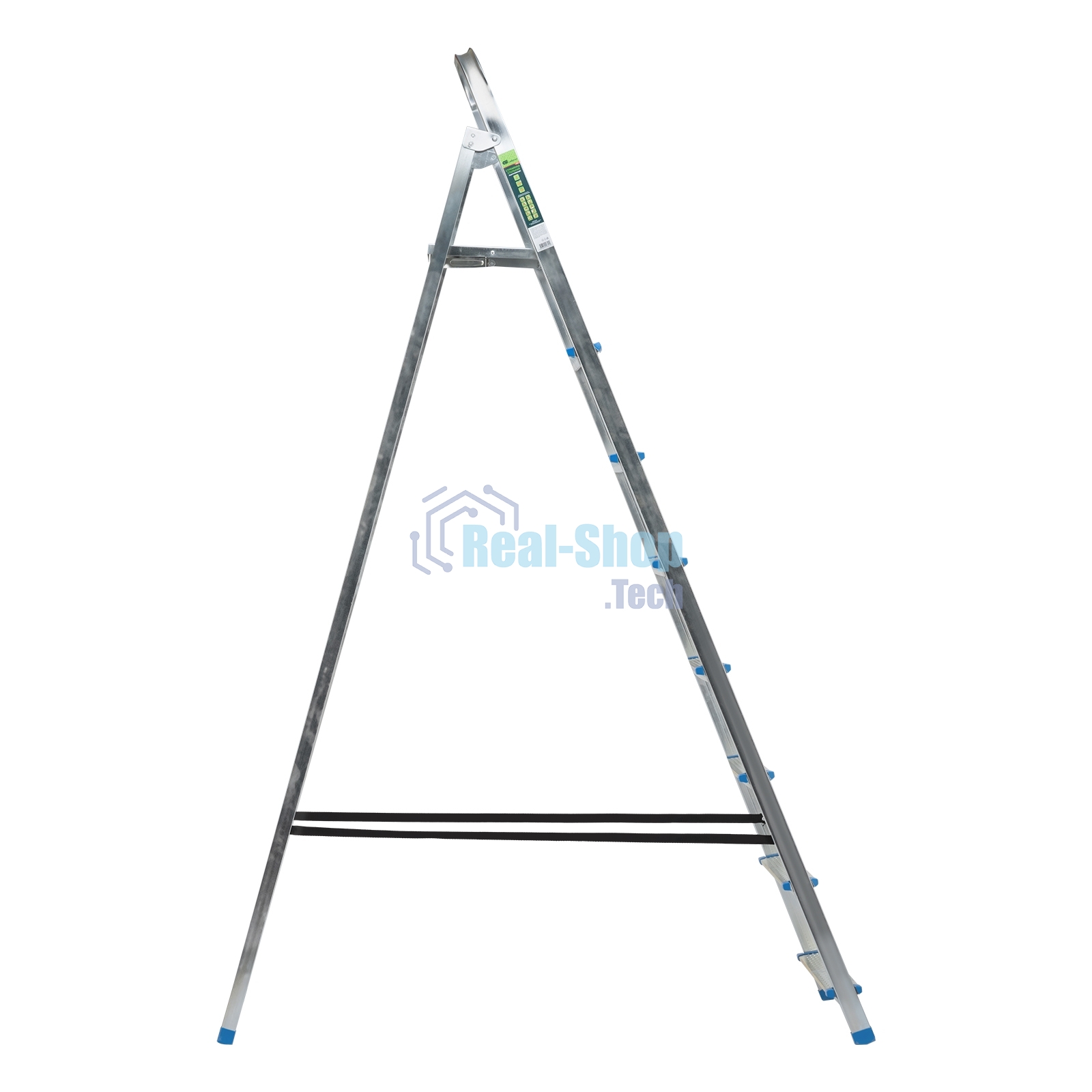 Стремянка Сибртех 8 ступеней, стальная, оцинкованная