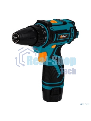 Дрель-шуруповерт Bort BAB-12x2Li-F, 12 В, 1,5 Ач, 36 Нм, щеточный