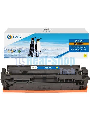 Картридж G&G аналог HP CF532A/205A желтый 0.9k с чипом