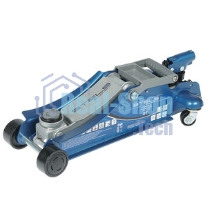 Домкрат Stels 51131 гидравлический подкатной поворотная рукоятка 2т low profile 100-350 мм