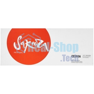 Картридж лазерный Sakura CE260A для HP Color LaserJet CP4020/4025/4520/4525, черный, 8500 к.