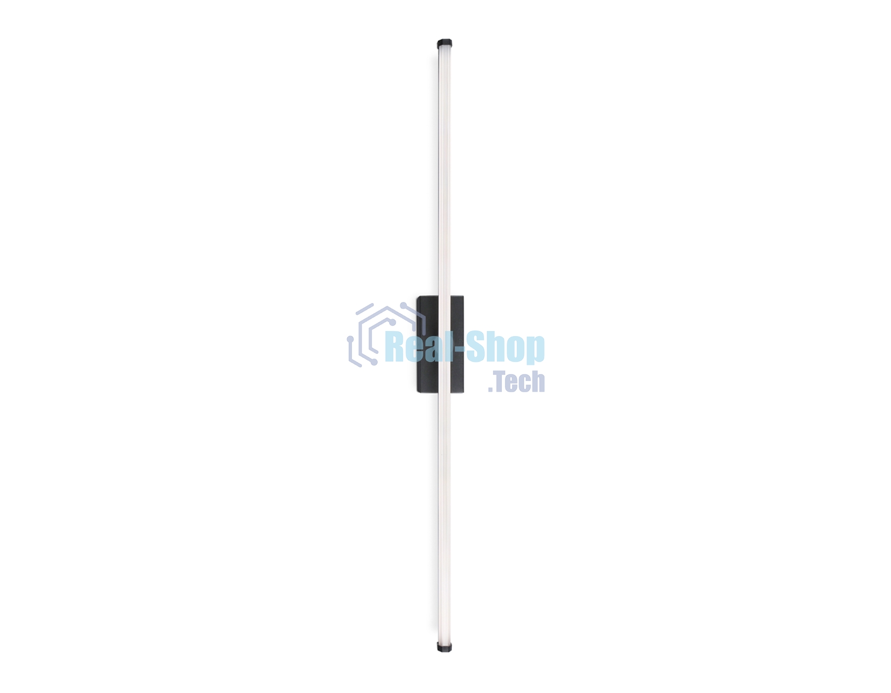 Настенный светодиодный светильник Ambrella light FL6122 BK черный 14W 3000K-6400K 610*45*80