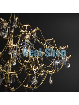 90400 LED / подвесной светильник / латунь
