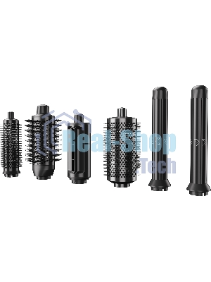 Фен-щетка Haier HHS-606 белый, 1200 Вт, ионизация, 38/64 мм