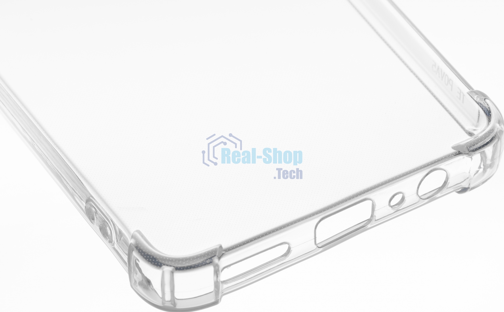 Чехол (клип-кейс) BoraSCO для Tecno Pova 5 Bumper Case прозрачный (72321)
