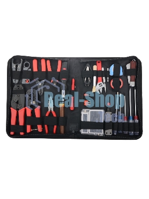 Набор инструментов Gembird TK-NETWORK, 31 предмет, ret