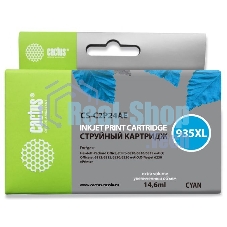Картридж струйный Cactus CS-C2P24AE №935XL голубой (15мл) для HP DJ Pro 6230/6830