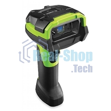 Сканер штрих-кода ручной Zebra DS3678 2D Imager (дальнобойный), беспроводной, USB, Bluetooth, зеленый/черный