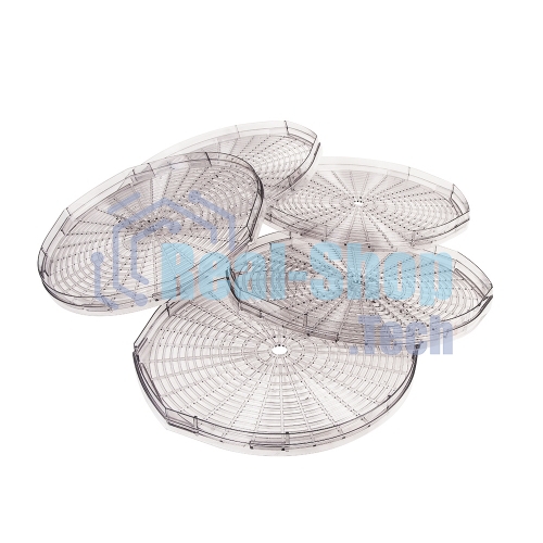 Сушилка для овощей и фруктов Mystery MDH-322 белый 250W