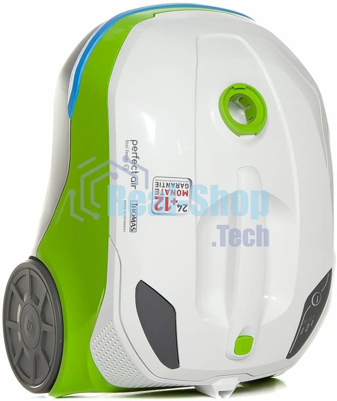 Пылесос Thomas Perfect Air Feel Fresh X3 белый/зеленый, 325/1700Вт, уборка сухая/влажная, пылесборник контейнер 2.6 л