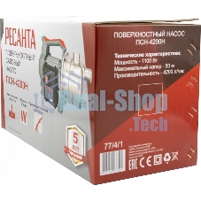 Поверхностный насос Ресанта ПСН-4200Н