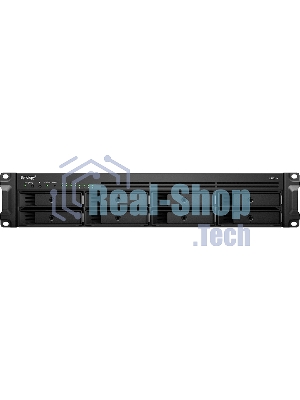 Сетевое хранилище Synology Rack 2U, QC2.2GHzCPU/4GbDDR4(upto32)/RAID0,1,5,6,10/upto 8 hot plug HDDs SATA(3,5'or2,5')(upto 12 with RX418)/2xUSB3.2/1eSATA/iSCSI/4xGbE(+1Expslot)/2xIPcam(upto 40)/2xPS/norail