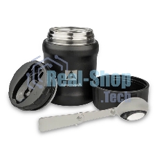 Термос для еды Арктика 311-500 0.5 л. черный, картонная коробка (311-500/BLACK)