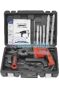 Перфоратор Парма П-02-24/750ЭР патрон:SDS-plus уд.:2.6Дж 750Вт (кейс в комплекте)