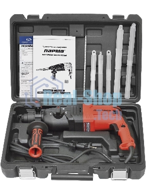 Перфоратор Парма П-02-24/750ЭР патрон:SDS-plus уд.:2.6Дж 750Вт (кейс в комплекте)