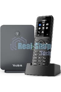 Телефон SIP Yealink W77P черный