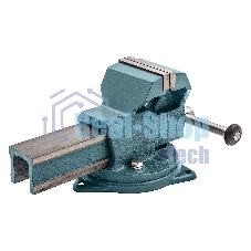 Тиски Россия слесарные,100 мм,поворотные 18663