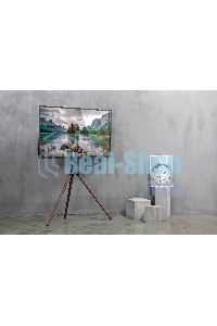 Подставка для телевизора Cactus CS-ST1246BKWN черный/орех 45