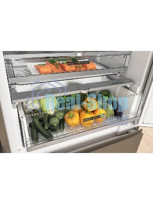 Холодильник встраиваемый Whirlpool WHSP70T241P 70 см, 193.5х54.3х69 см, 295/95 л, инверторный компрессор, автоматическая разморозка, зона свежести влажная, сенсорное управление, технология 6 SMYSL FreshControl, MultiFlow, FreezeControl, перенавешиваемые дверцы, скользящие направляющие, Италия