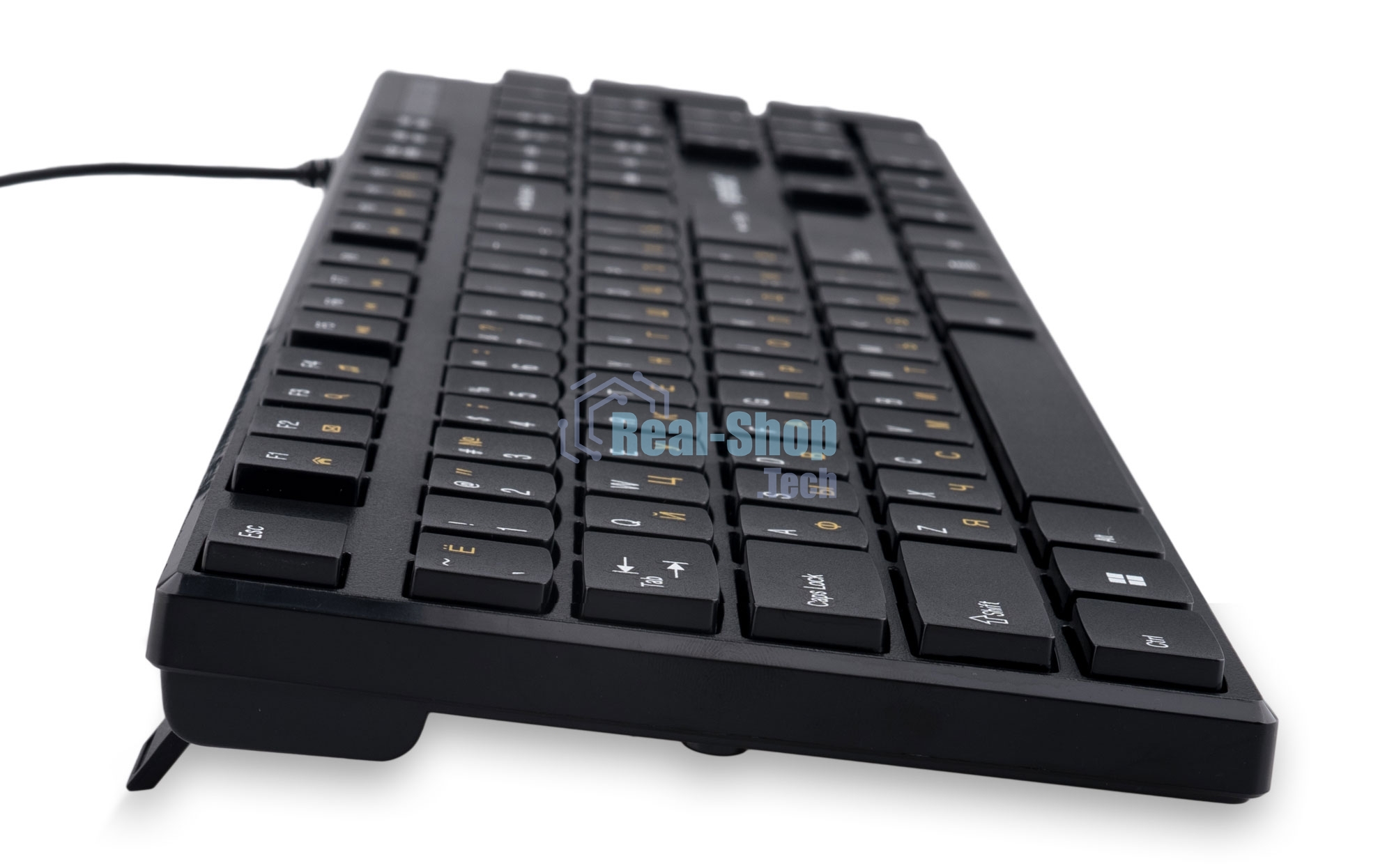 Клавиатура Gembird KB-250 проводная, USB Type-A, чёрный