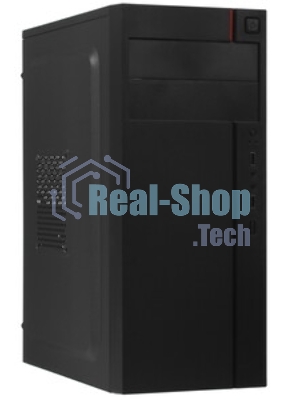 Компьютерный корпус Miditower ExeGate AA-440-AA400 (ATX, AA400 8 см, 2*USB, аудио)