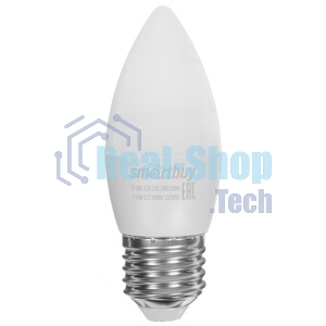 Лампа светодиодная Smartbuy SBL-C37-9_5-40K-E27 (LED) Лампа свеча C37-9,5W/4000/Е27
