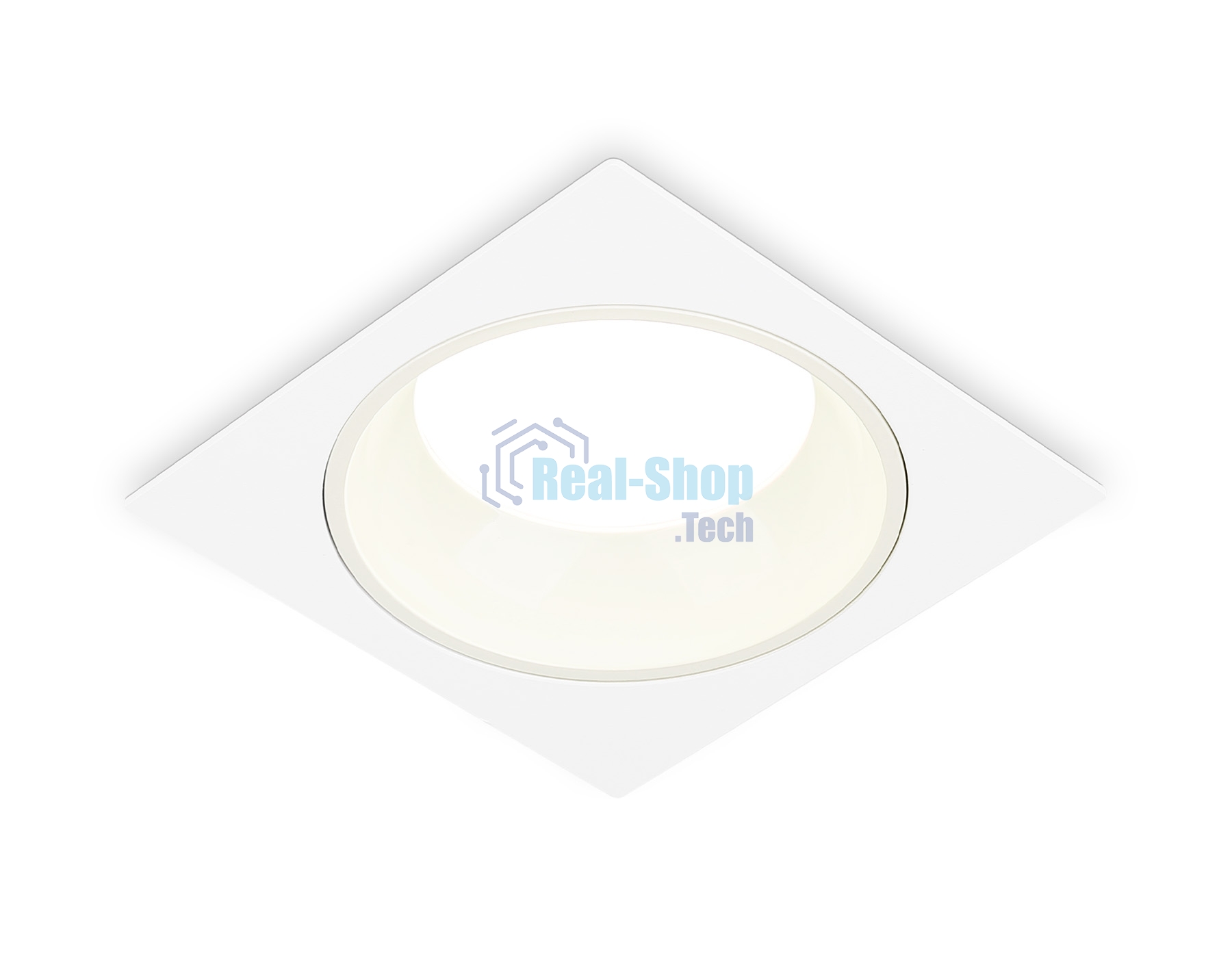 Светильник Ambrella light TN52341 SWH/GWH белый песок/белый глянец GX53 max 12W 115*115*25