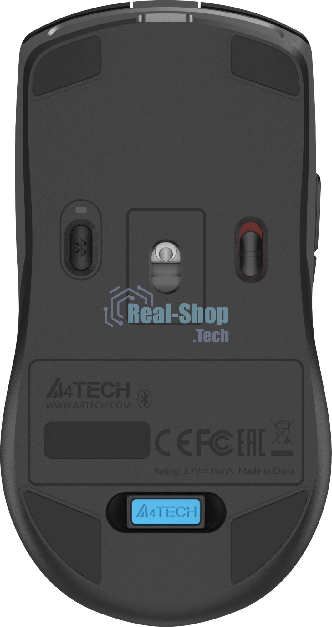 Мышь беспроводная/проводная A4Tech Fstyler FB50CS Plus черный, 3200 dpi, Bluetooth / USB, Bluetooth / радиоканал, кнопки - 7