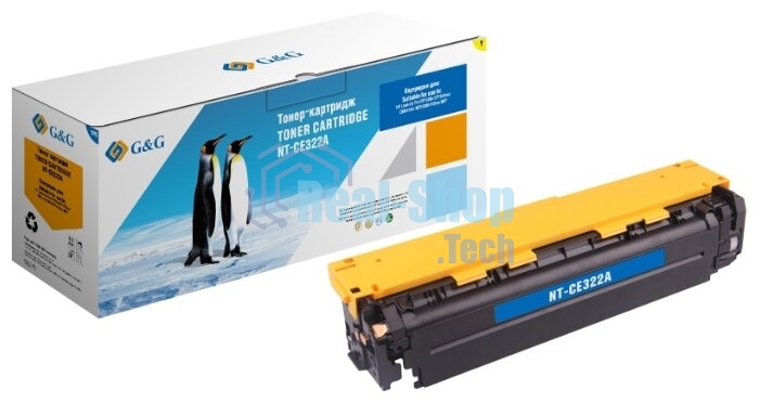 Картридж лазерный G&G NT-CE322A желтый (1300стр.) для HP LJ Pro CP1525n/CP1525nw/CM1415fn MFP/CM1415fnw MFP