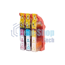 Набор струйных картриджей Sakura 4557B006 (426 C/M/Y) для Canon, мультипак, 800/650/720 к.